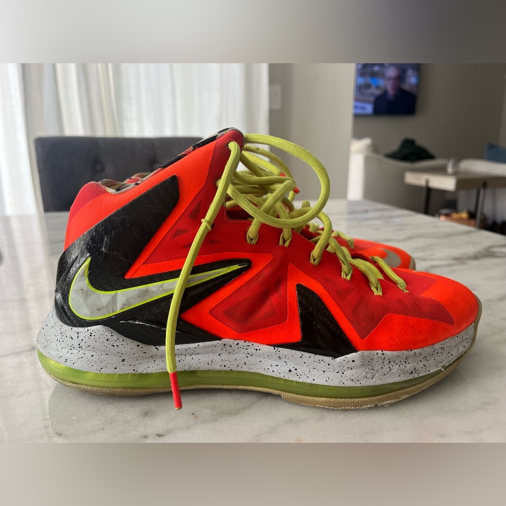LEBRON 10 P.S ELITE 'BRIGHT CRIMSON'